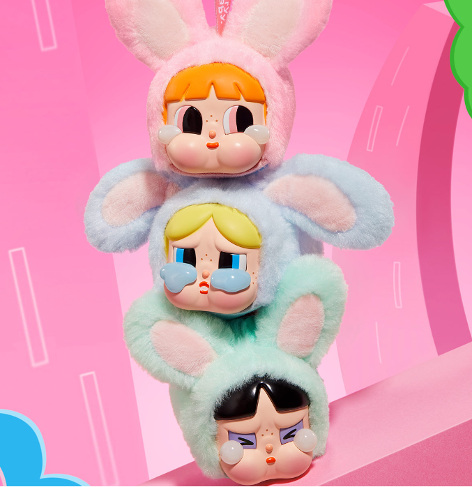 CRYBABY × Powerpuff Girls Series - Vinyl Face Plush Blind Box