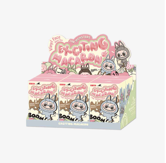 THE MONSTERS - Tasty Macarons Vinyl Face Blind Box